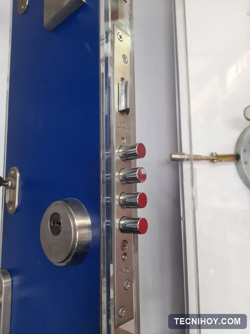 Suministro e instalación de chapa de seguridad