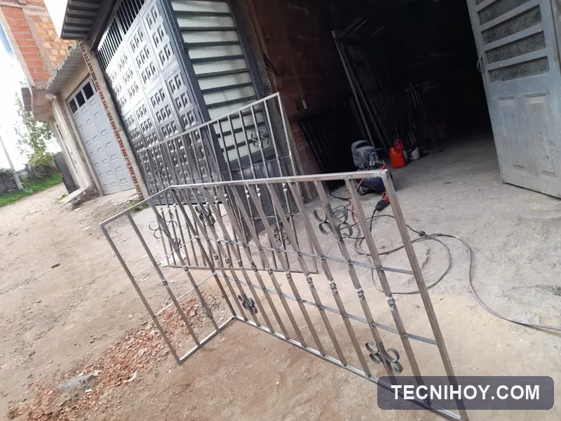 Reja de seguridad lista para instalar