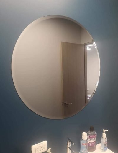 espejos redondos biselados